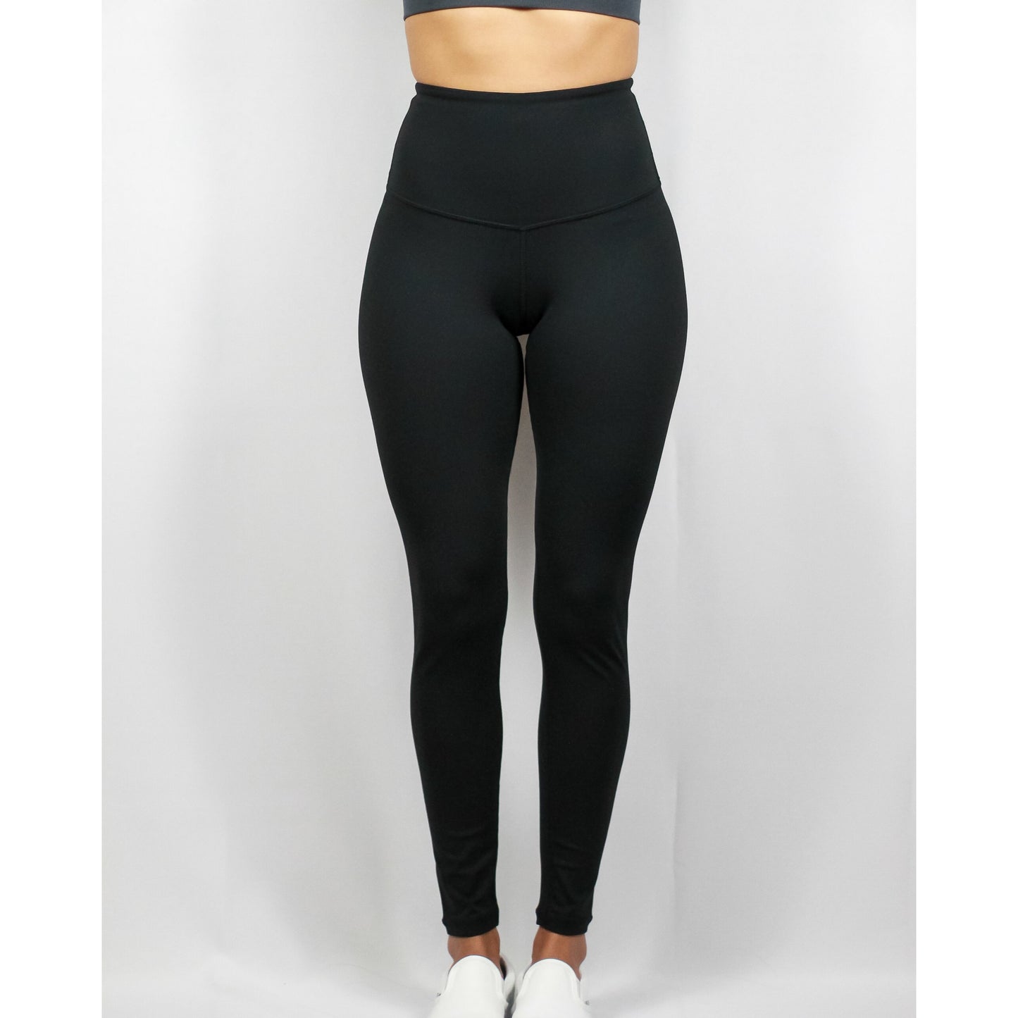 ASPIRE HIGH WAISTED LEGGINGS  V2- BLACK - noquitsociety