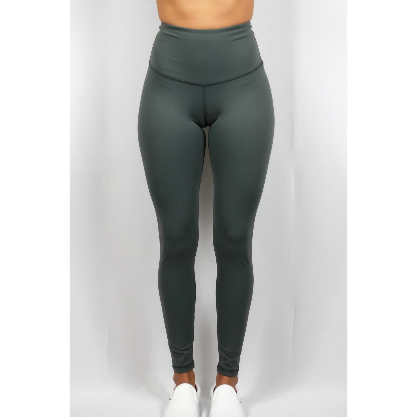 ASPIRE HIGH WAISTED LEGGINGS - CHARCOAL GREY - noquitsociety