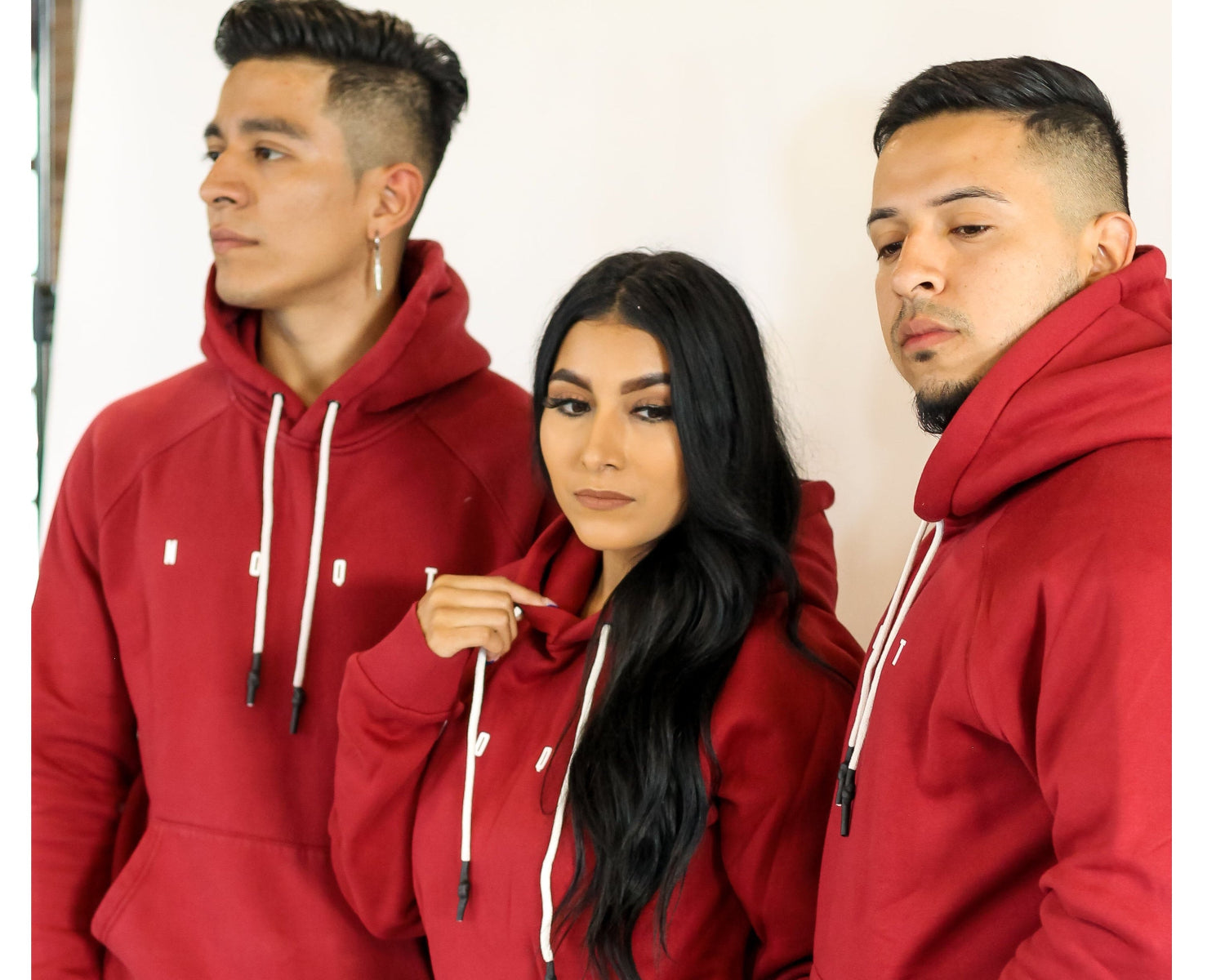 JACKED OVERSIZE HOODIE- BURGUNDY - noquitsociety