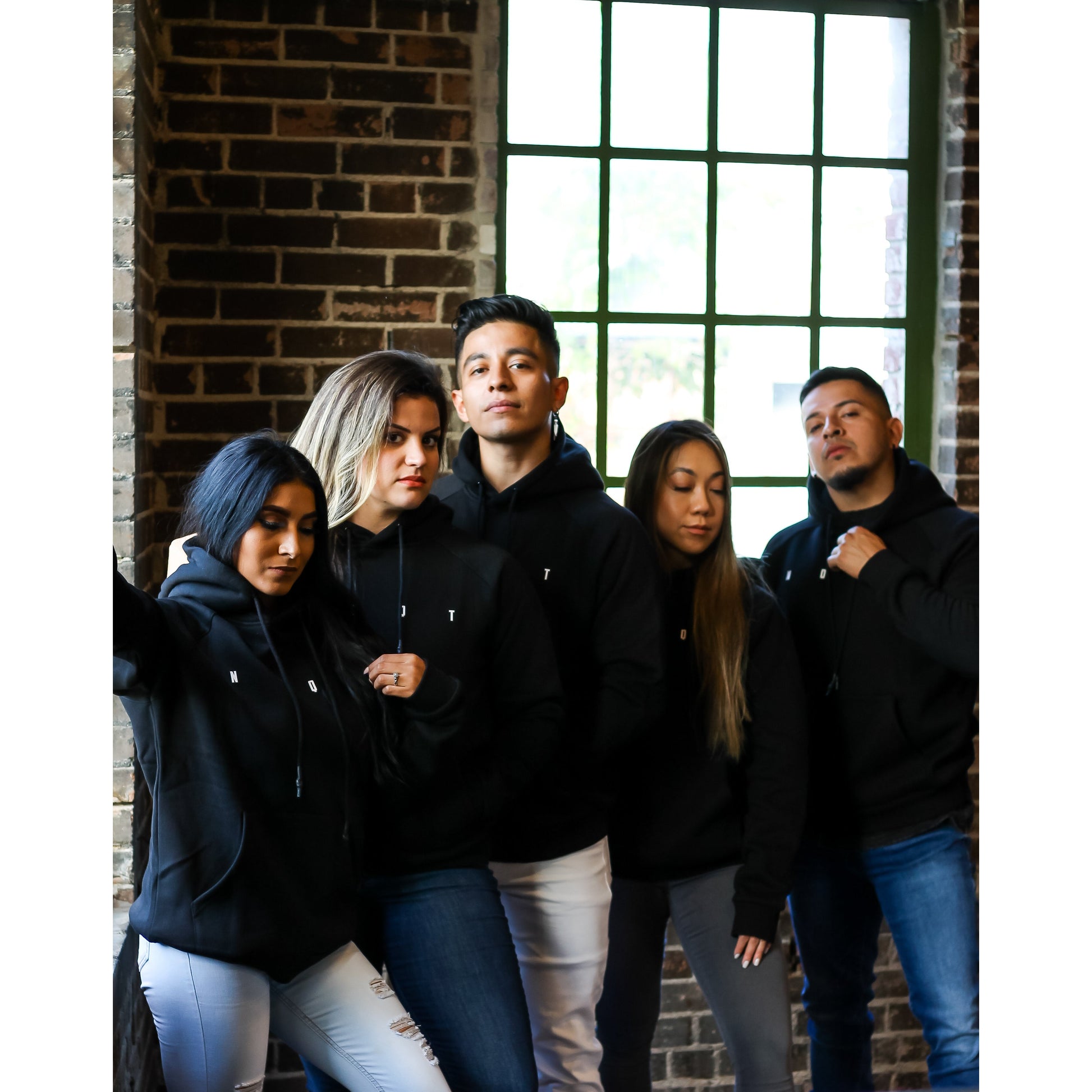 JACKED OVERSIZED HOODIE -BLACK - noquitsociety