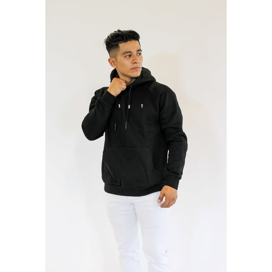 JACKED OVERSIZED HOODIE -BLACK - noquitsociety