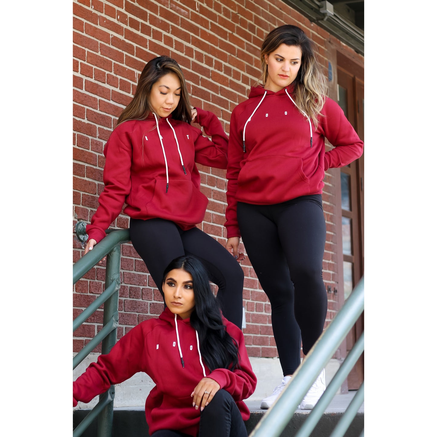 JACKED OVERSIZE HOODIE- BURGUNDY - noquitsociety