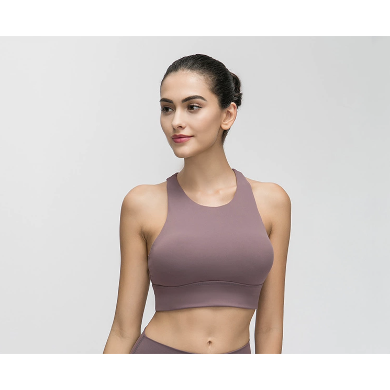 LIMITLESS SPORT BRA - MUAVE - noquitsociety