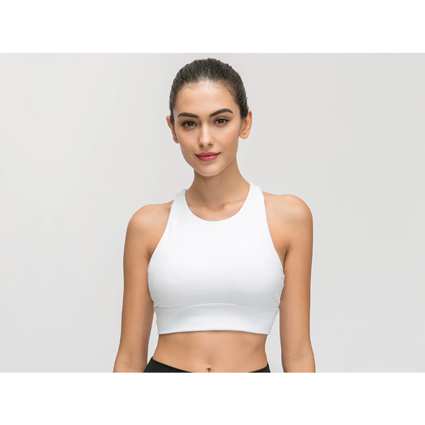 LIMITLESS SPORT BRA - PURE WHITE - noquitsociety