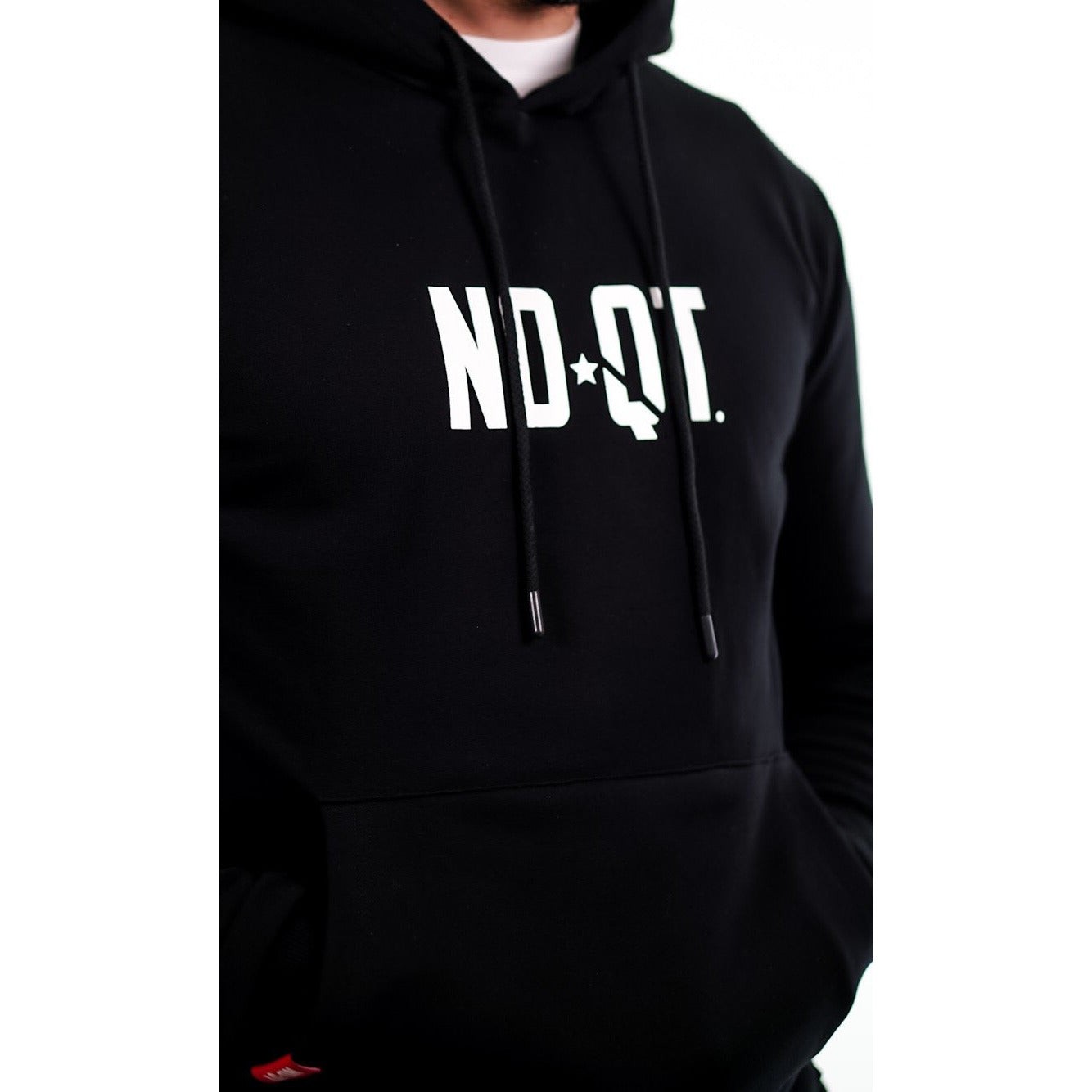 LIFESTYLE HOODIE- BLACK - noquitsociety