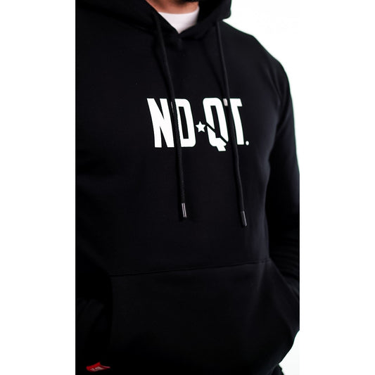 LIFESTYLE HOODIE- BLACK - noquitsociety
